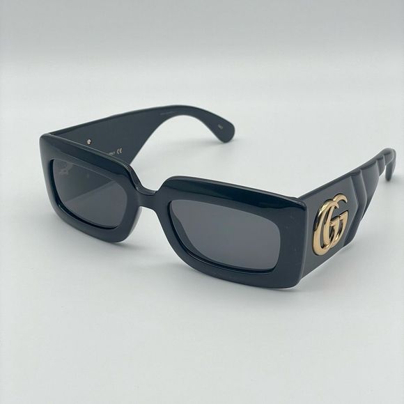 BRAND NEW GUCCI GG0811S 001 Black/Grey Unisex Sunglasses - Picture 5 of 14